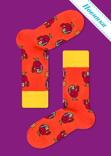 Цветные носки JNRB: Носки День благодарения