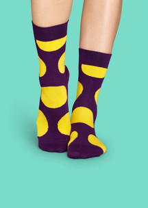 Цветные носки Happy Socks: Носки Солнце в бокале