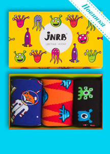 Цветные носки JNRB: Набор Парад планет