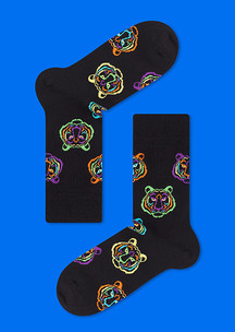 Цветные носки JNRB: Носки Цветные тигры
