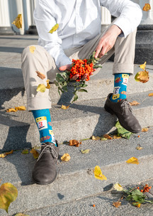 Цветные носки JNRB: Носки И снова сентябрь