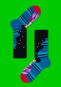 Цветные носки JNRB: Носки Космическая