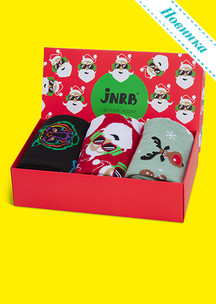 Новогодние носки JNRB: Набор Дед Кул
