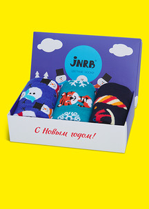 Голубые JNRB: Набор Снеговик