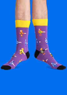 Цветные носки JNRB: Носки Свистопляска