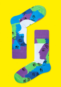 Цветные носки JNRB: Носки Голубь мира