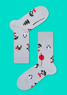 Цветные носки JNRB: Носки Самурайские