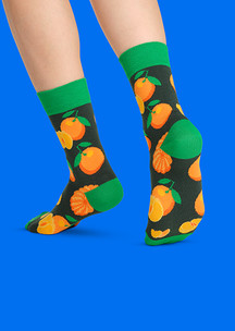 Цветные носки JNRB: Носки Мандариновый компот