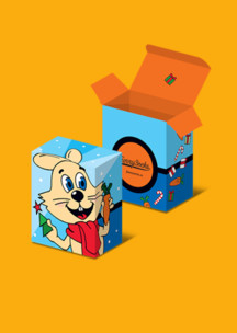 JNRB: Коробка Зубастый заяц для 2 пар