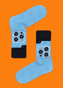 Голубые JNRB: Носки Последней модели