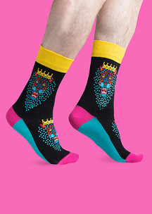 Цветные носки JNRB: Носки Царь