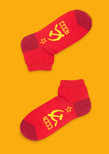 Мир! Труд! Май! JNRB: Носки Мы вручаем серп и молот