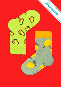 Детские носки JNRB: Носки детские (2 пары) Спелые фрукты