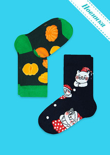 Детские носки JNRB: Носки детские (2 пары) Сладкие подарки