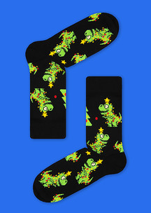 Цветные носки JNRB: Чемодан - лучший подарок (с 21 парой носков)