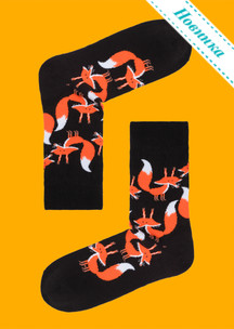 Про осень JNRB: Носки Лисички