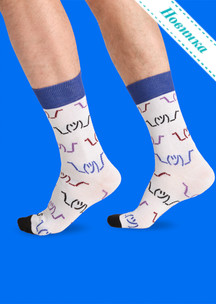 Цветные носки JNRB: Носки Невразумительные
