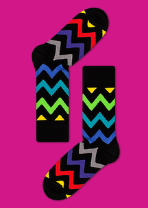 Цветные носки JNRB: Набор Графика 14 пар