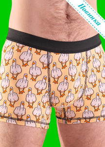 Мемы JNRB: Трусы боксеры Duck you