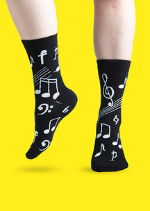 Цветные носки JNRB: Носки Соль-Бемоль