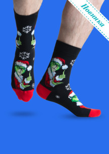 Цветные носки JNRB: Носки Похититель Рождества