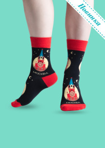 Цветные носки JNRB: Носки Спасская башня