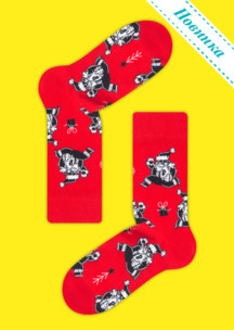 Новогодние носки JNRB: Носки Санта и большой куш