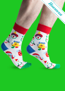 Цветные носки JNRB: Носки Нежный новый год