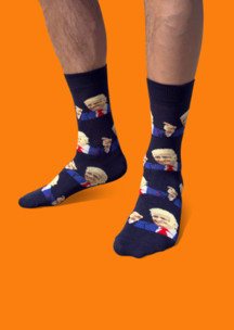 Цветные носки JNRB: Носки Трамп