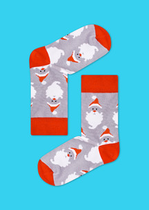 Носки для всей семьи Дед мороз - красный нос JNRB: Носки Дед Мороз - красный нос