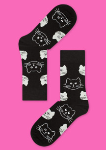 Черные JNRB: Носки Кот Бегемот