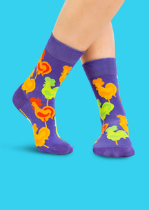 Цветные носки JNRB: Носки Леденцы-петушки