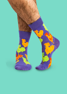 Цветные носки JNRB: Носки Леденцы-петушки