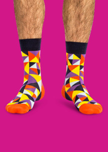 Цветные носки JNRB: Носки Пэчворк