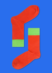 Цветные носки JNRB: Носки Морковный сок